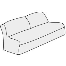 Диван трехместный без подлокотников Премьер арт.3А