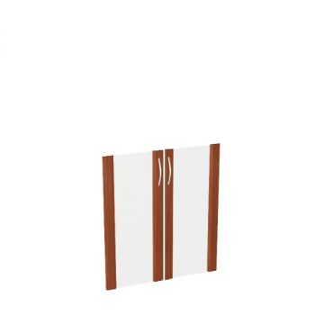 Дверь стекло в рамке МДФ (тонир.2шт) КН-4.4