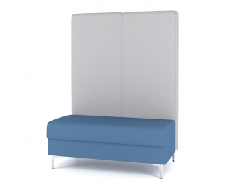 Двухместный модуль со спинкой M6-2D3