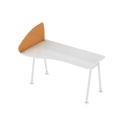 Экран боковой ДСП с кронштейнами крепления 156