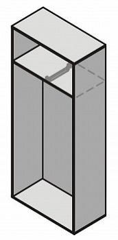 Гардероб (без дверей) ШБ-47