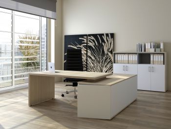 Кабинет руководителя Norman Выбеленный Дуб