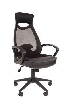 Кресло для руководителя CHAIRMAN 840 Black