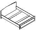 Кровать (МДФ/ДСП) Л-43.0
