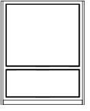 МОДУЛЬНЫЙ ШКАФНЫЙ МОСТ  1652 , (Задняя стенка  и внутрен. боковины) 01251 LX