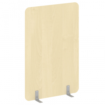 Перегородка на металлических опорах на фетровых подпятниках