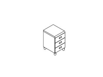 POS/SIR/DALI Тумба подкатная