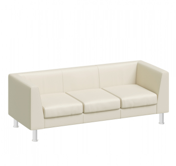 R EVA Диван 3м иск.кожа металл EVA 3 Dollaro 525