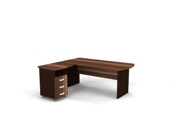 Рабочее место с тумбой левое 7#78686