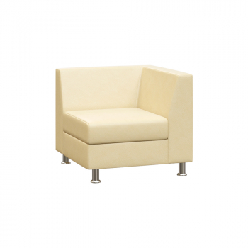 Секция с подлокотником одноместная левая PR.SP-1(L)