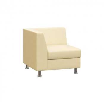 Секция с подлокотником одноместная правая PR.SP-1(R)