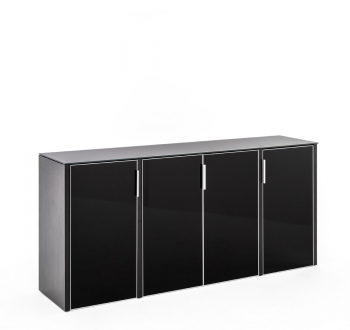 Шкаф CRE4/899 BLACK GLASS