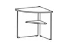 STEEL WOOD - Приставка угловая на дсп опорах