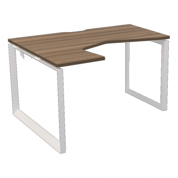 Стол эргономичный левый на металлокаркасе НТМП.О-060 ЛВ