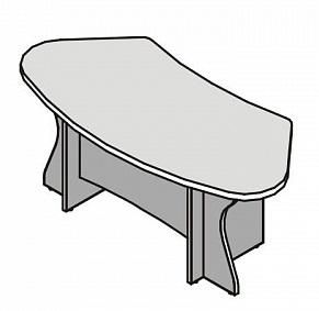 Стол криволинейный О-18