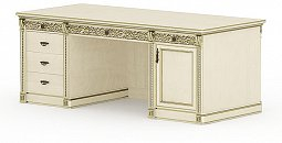 Стол руководителя двухтумбовый ПК-МР-СТР200Х90/2Т