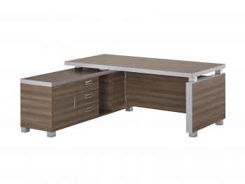 Стол руководителя с приставной тумбой EDV205