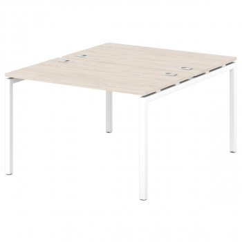 Стол-тандем на металлокаркасе Т-2