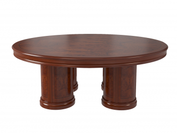 Столы для совещаний круглые в шпоне