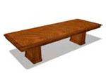 Столы для совещаний прямоугольные в шпоне 01132