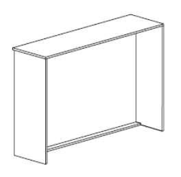 Стойка-ресепшен прямая