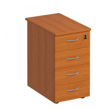 Тумба приставная 4-ящичная, с замком ФР 202