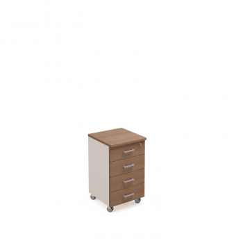 Тумба приставная 4х секц.с замком и лотком PZ/L 209