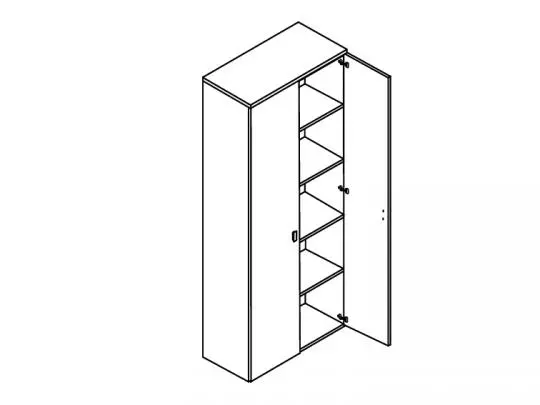 COTTO Шкаф д/бумаг H.156. Фото 1