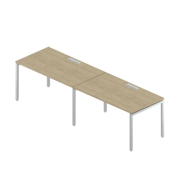 Двойная группа столов с люками RM-4.1(x2)+F-28. Фото 1