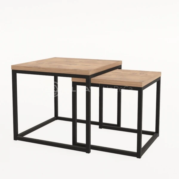 Комплект журнальных столов SET LOGIC. Фото 1