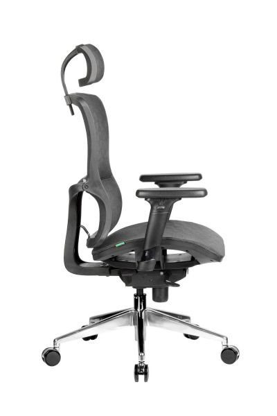 Кресло для персонала Riva Chair A8 (черный пластик). Фото 16