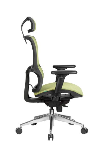 Кресло для персонала Riva Chair A8 (черный пластик). Фото 4