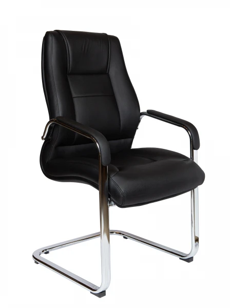 Кресло для посетителя Bern black. Фото 1