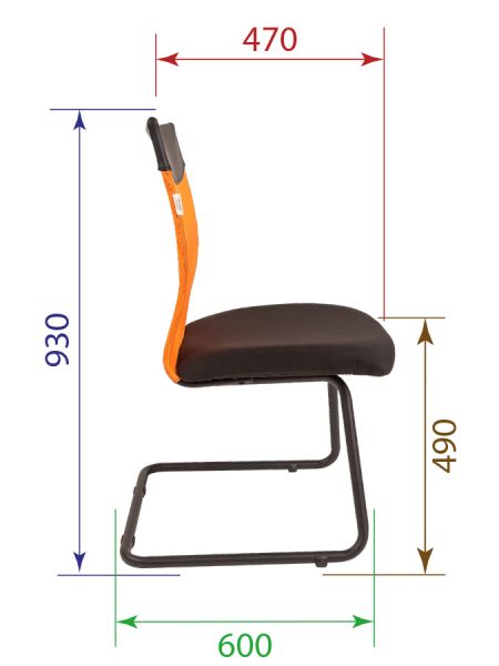 Кресло для посетителя РК 69 V. Фото 8