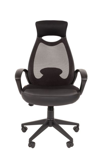 Кресло для руководителя CHAIRMAN 840 Black. Фото 7