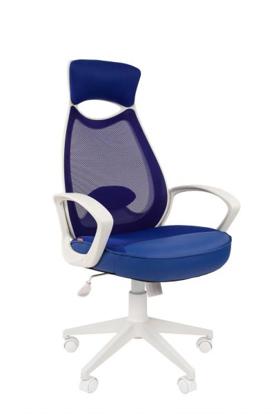 Кресло для руководителя CHAIRMAN 840 white. Фото 6