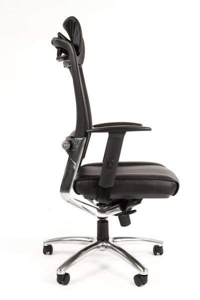 Кресло для руководителя CHAIRMAN Ergo 281 chrome. Фото 2