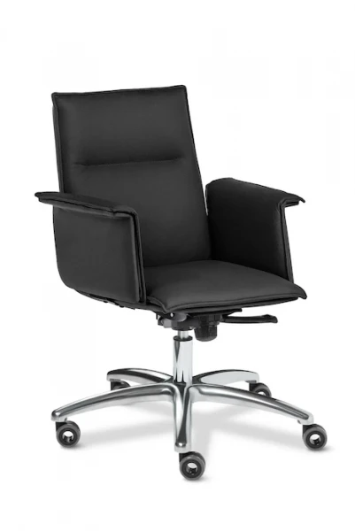 Кресло руководителя Epsilon Luxe B chrome. Фото 1