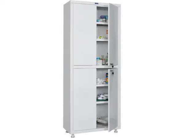 Медицинский шкаф ПРАКТИК MED 2 1670/SS. Фото 1