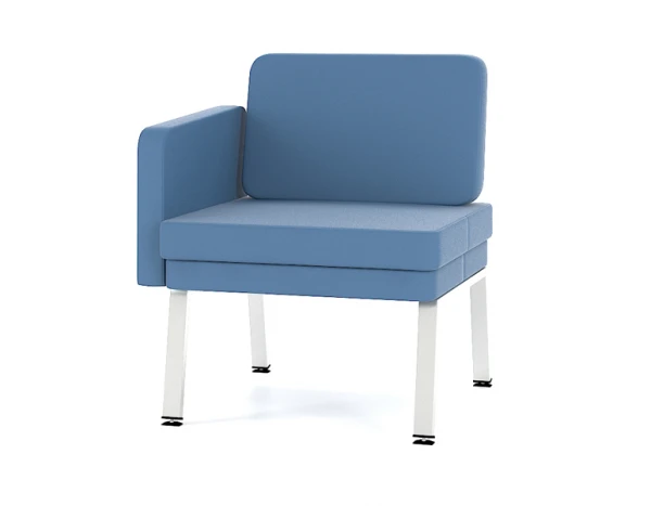 Одноместный модуль со спинкой М25-1DL (1DR). Фото 1