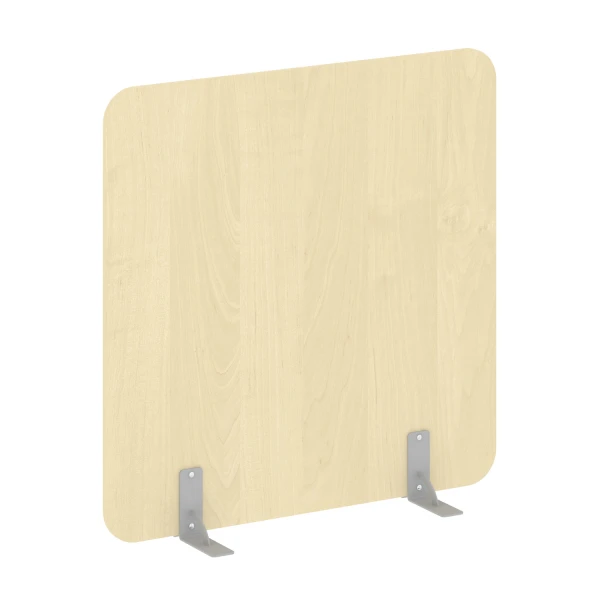 Перегородка на металлических опорах на фетровых подпятниках DP.F-120-120. Фото 1