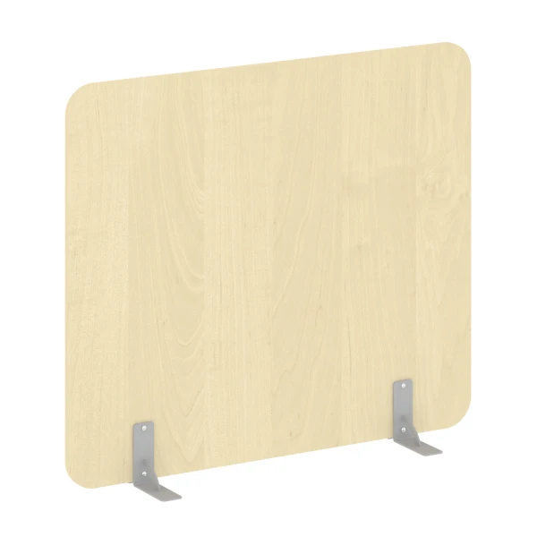 Перегородка на металлических опорах на фетровых подпятниках DP.F-140-120. Фото 1