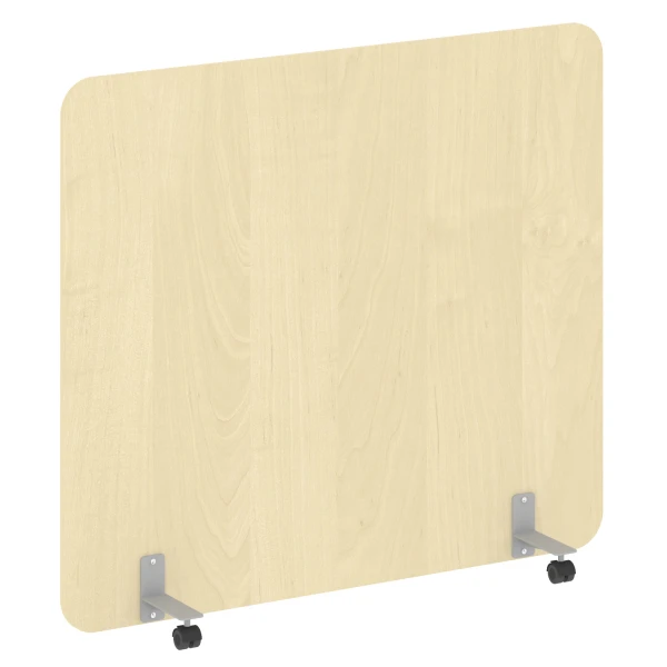 Перегородка на металлических опорах, на роликах DP.R-160-140. Фото 1