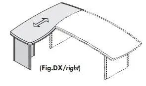Расширитель стола левый 177884. Фото 1