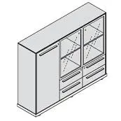 Шкаф средний 118870. Фото 1