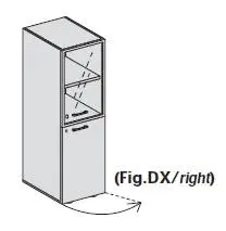 Шкаф средний 155068. Фото 1