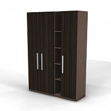 Шкаф высокий с 3 дверцами и нишами SNB15. Фото 1