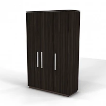 Шкаф высокий с 3 дверцами, топом и боковинами SNB14. Фото 1