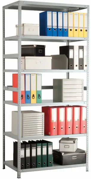 Металлический стеллаж MS 185/100х30/4 (4 полки). Фото 1