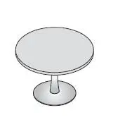 Стол для переговоров круглый 155091. Фото 1